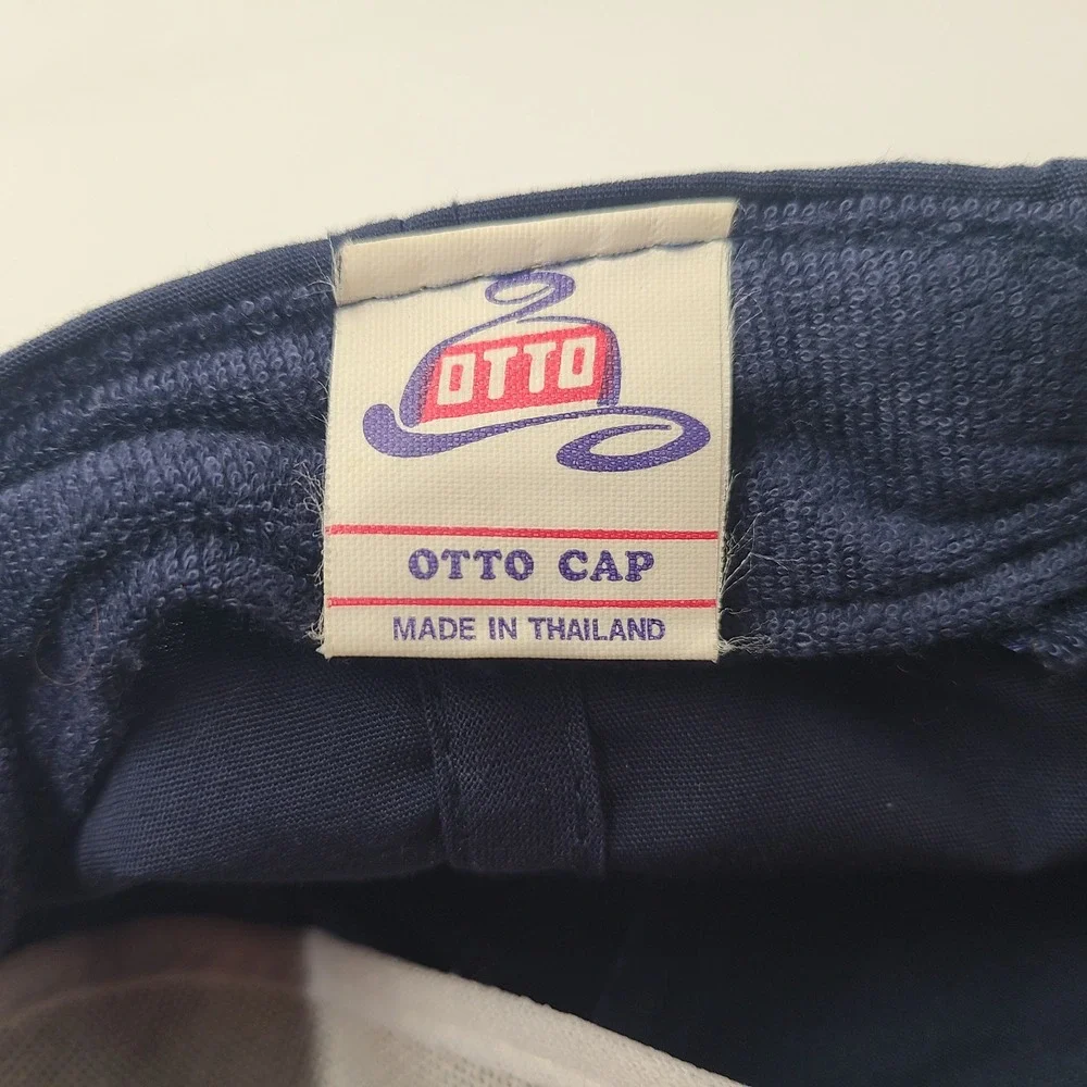 Vintage Longaberger Hat Strapback (Fits Small) Otto Blue Rope Basket Company Men